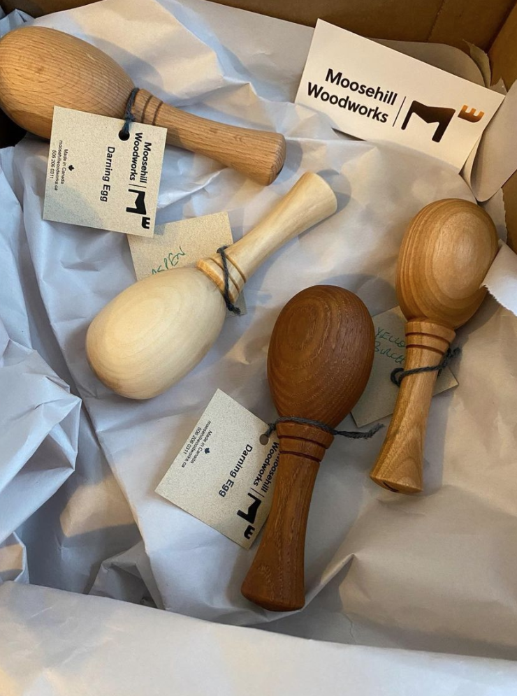 Moosehill Woodworks Darning Eggs